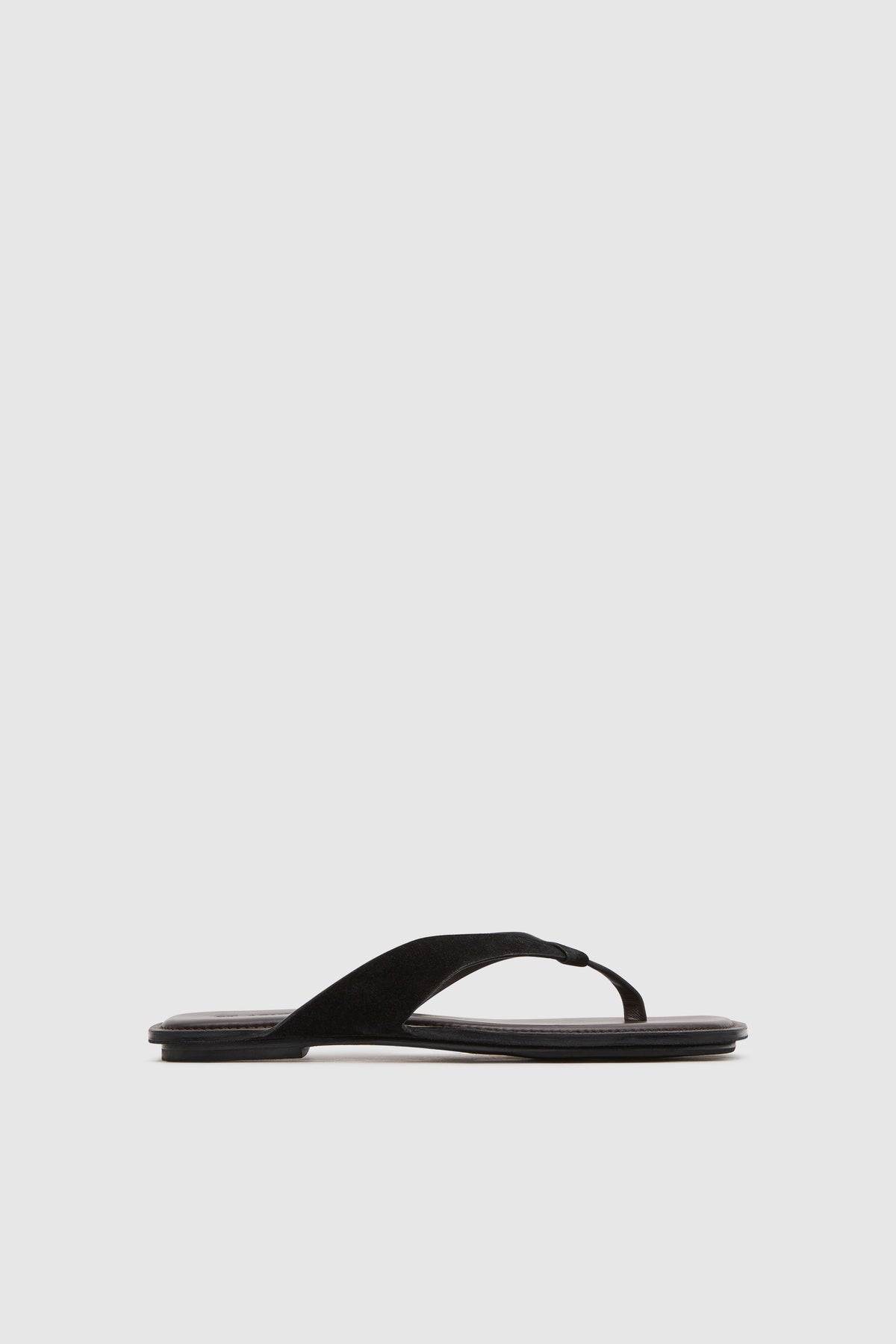 Suede Opanka Slide - Black/Coffee