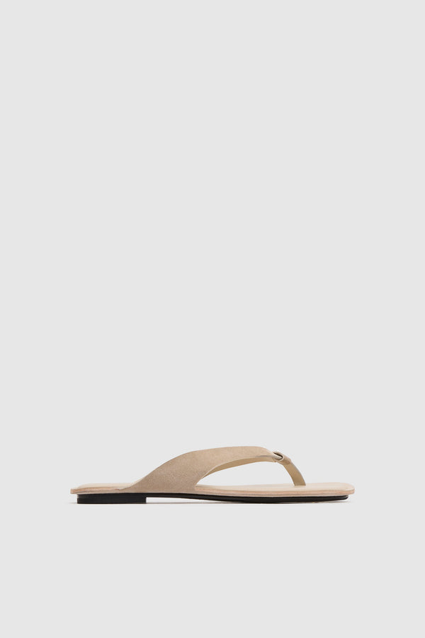 Suede Opanka Slide - Papyrus