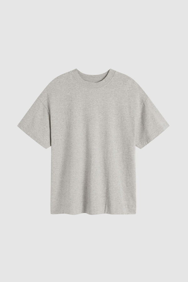 Homme Tee - Light Grey Marle