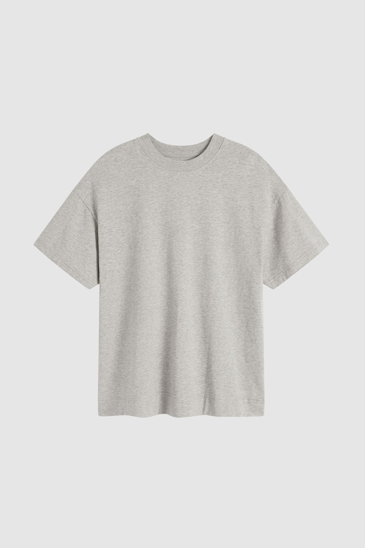 Homme Tee - Light Grey Marle