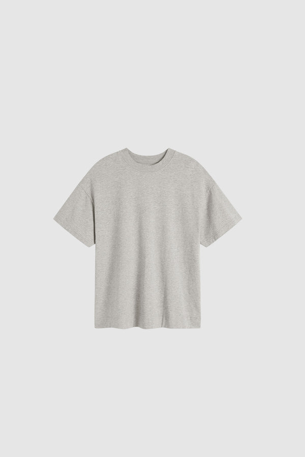 Homme Tee - Light Grey Marle