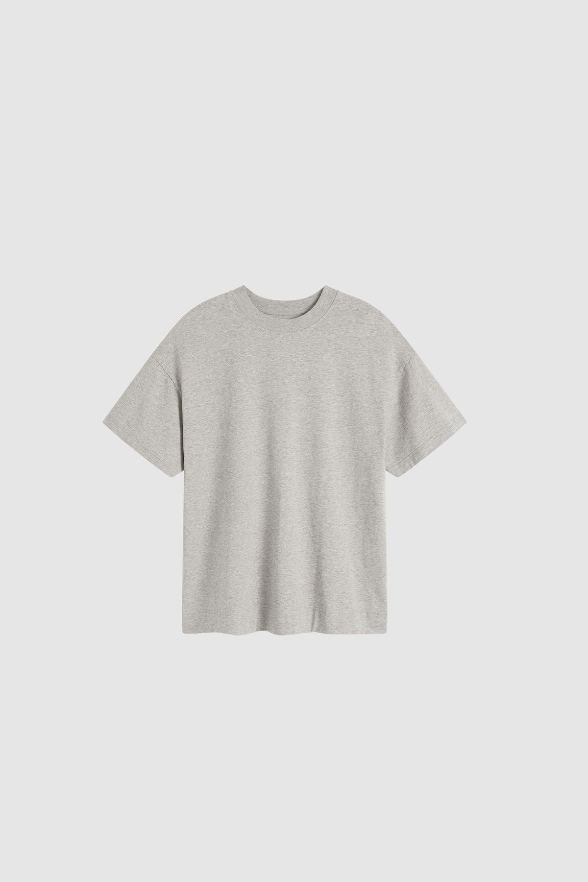 Homme Tee - Light Grey Marle