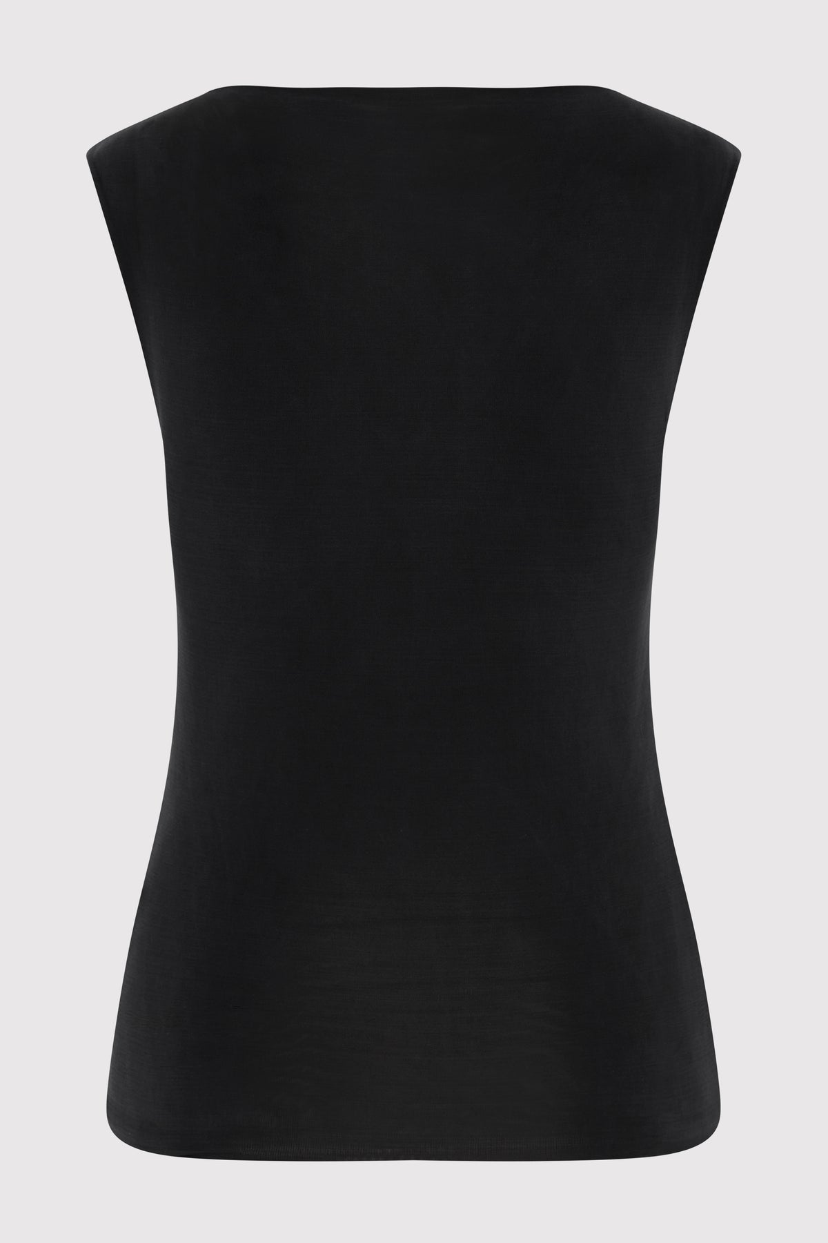 90s Cupro Top - Black