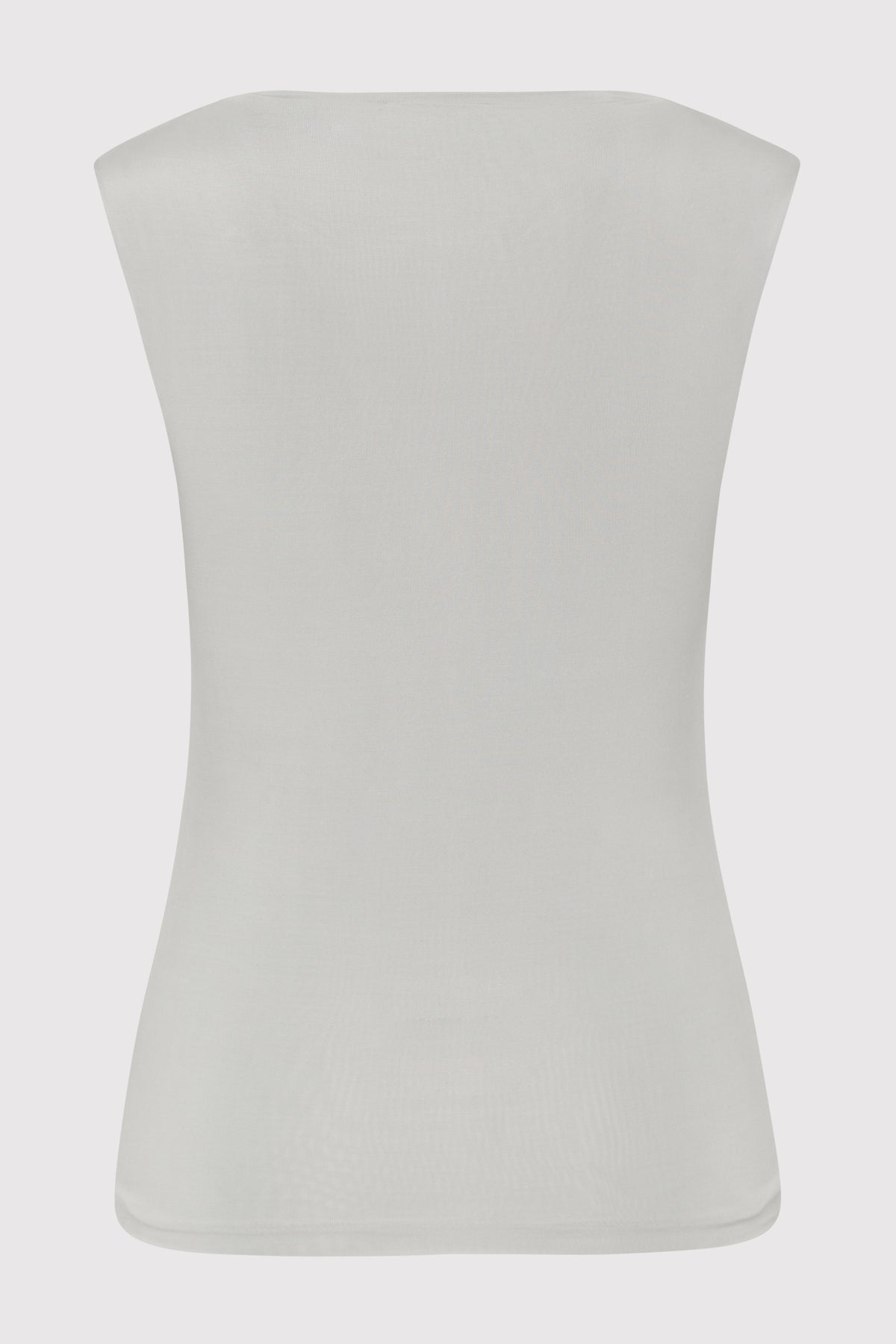 90s Cupro Top - Silver