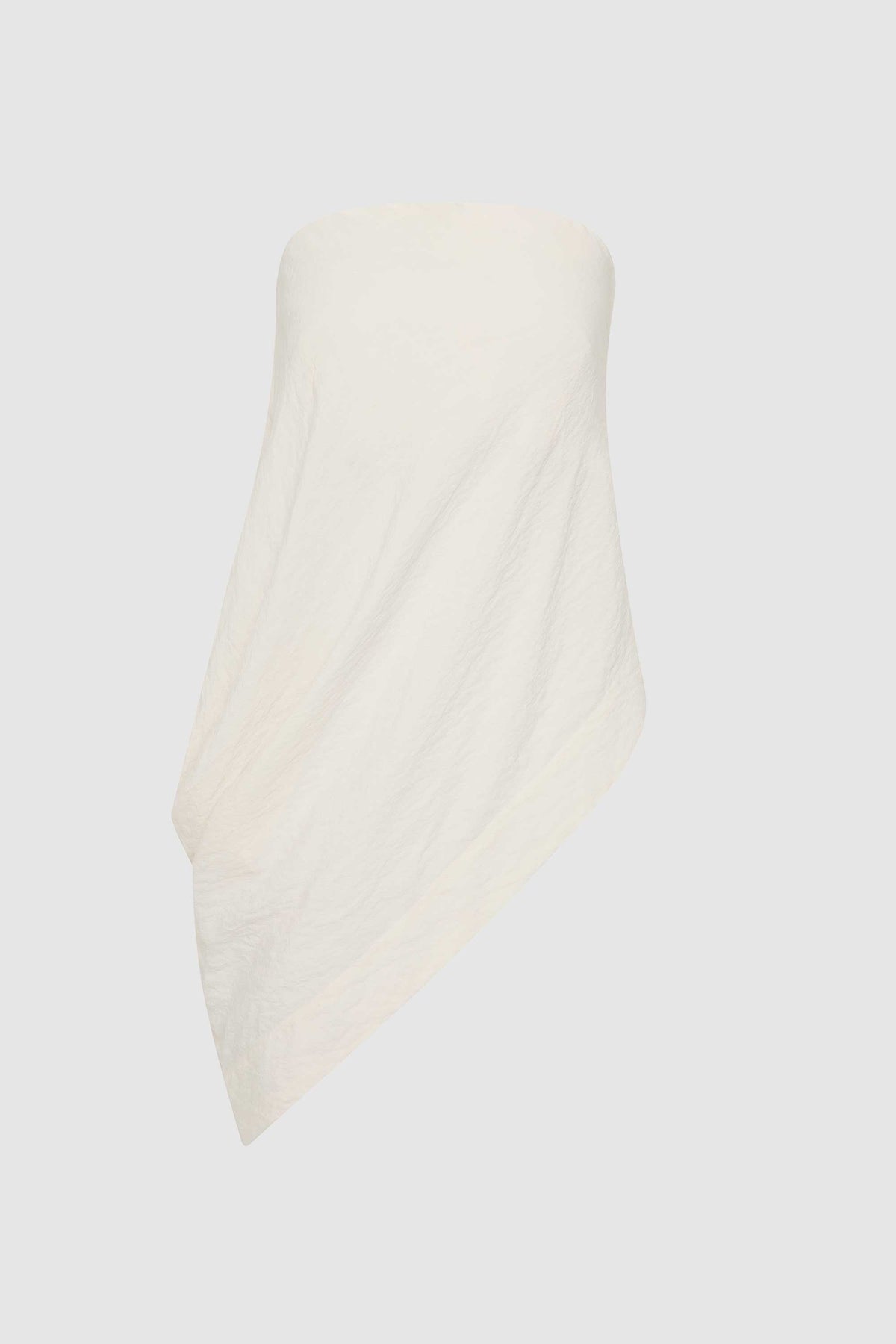 Cloud Asymm Drape Top - Off White