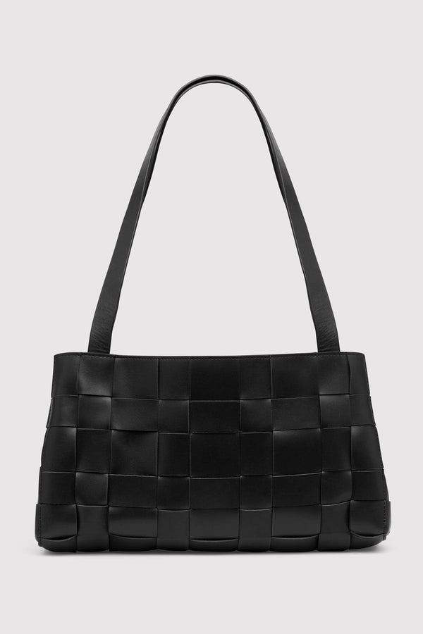 PRE-ORDER: Slim Woven Tote - Black