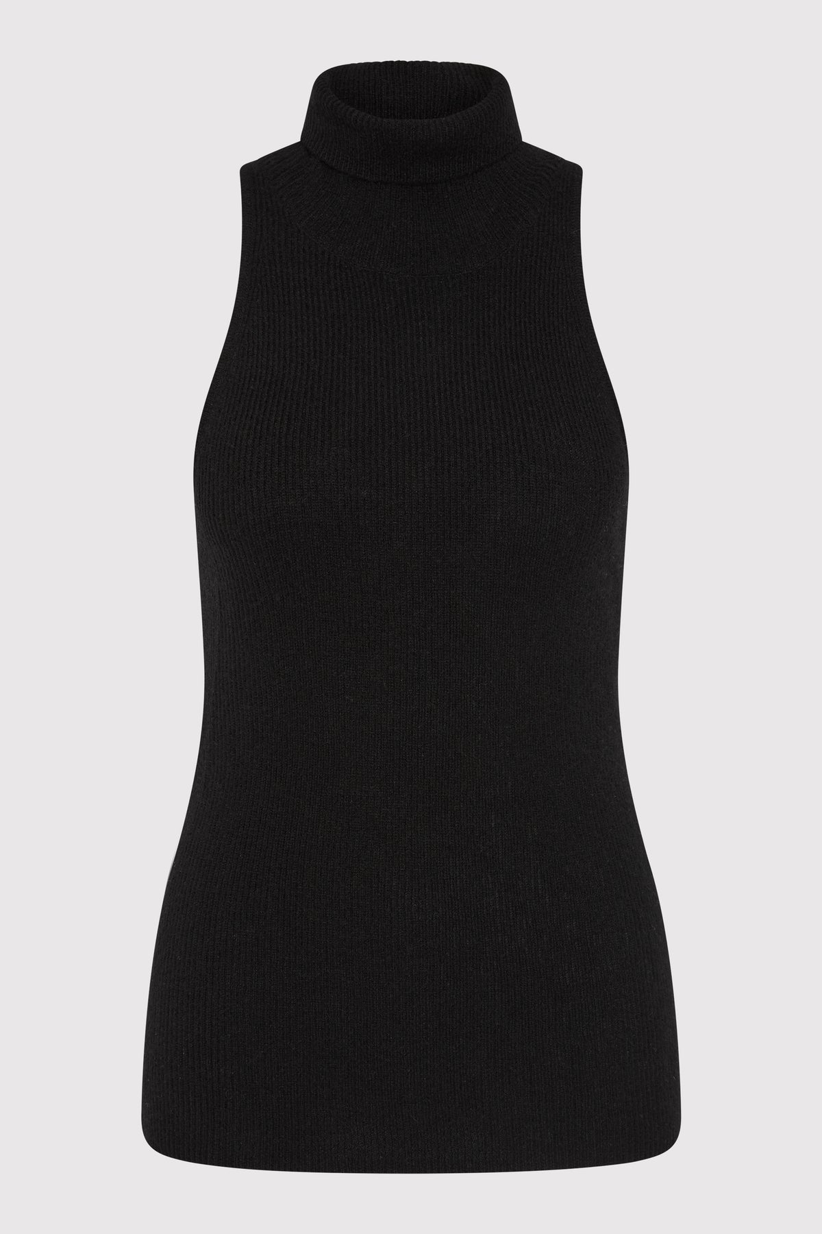 Cashmere Blend Top - Black