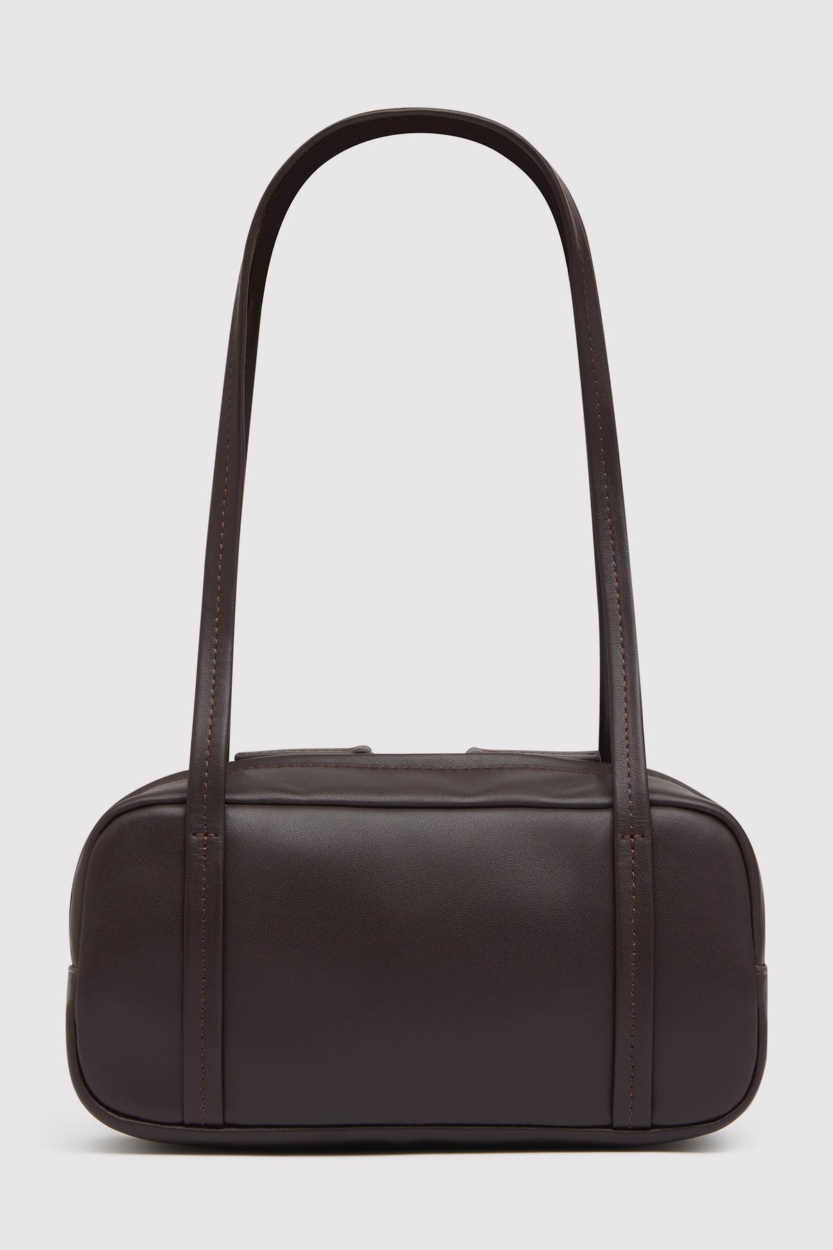 Petit Dual Zip Bag - Coffee