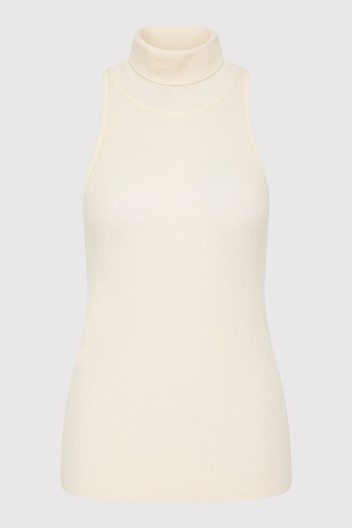 Cashmere Blend Top - Chalk