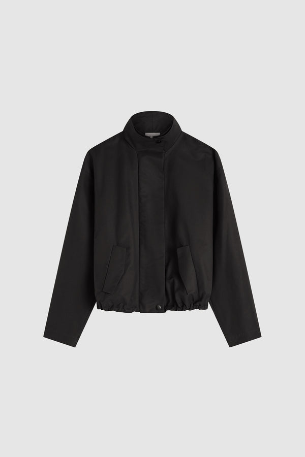 Canvas Flight Jacket - Black