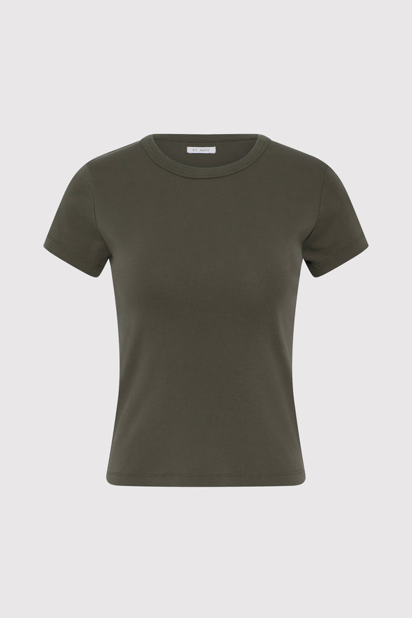 Organic Cotton Baby Tee - Khaki