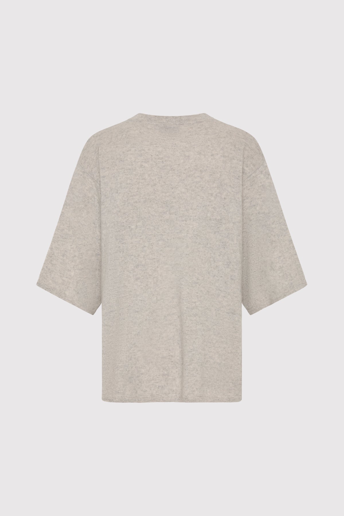 Cashmere Copain Tee - Grey Marle