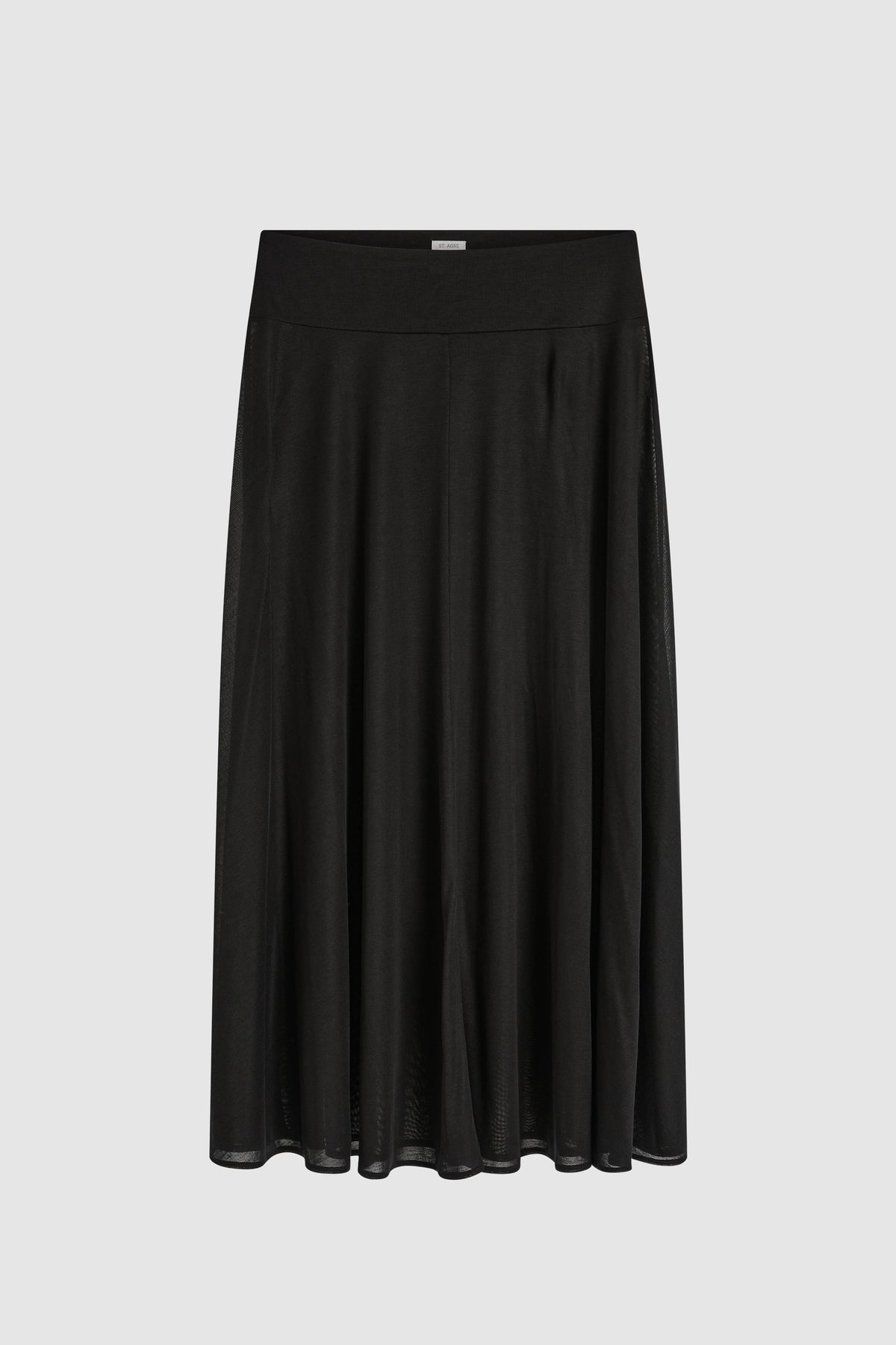 Fluid Jersey Skirt - Black