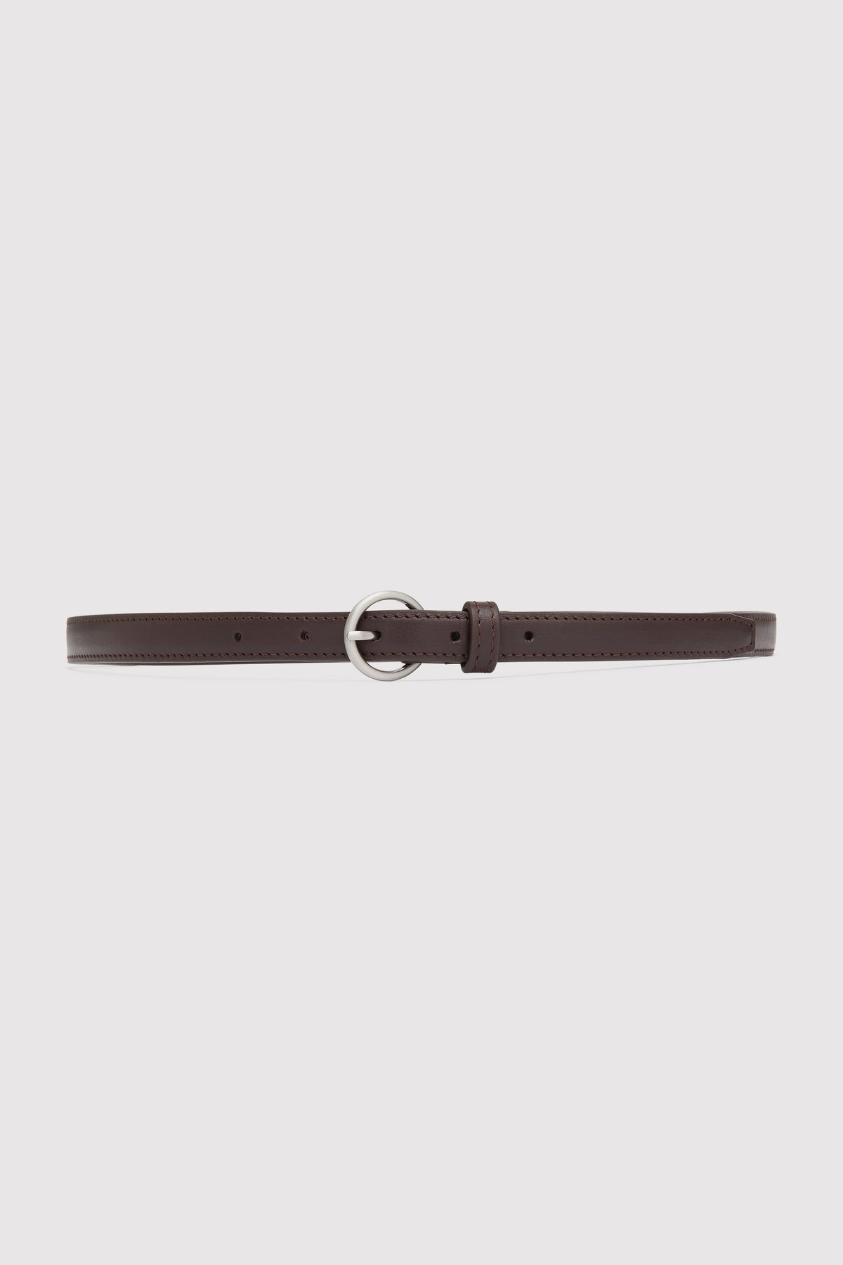 Minimal Slim Belt - Coffee