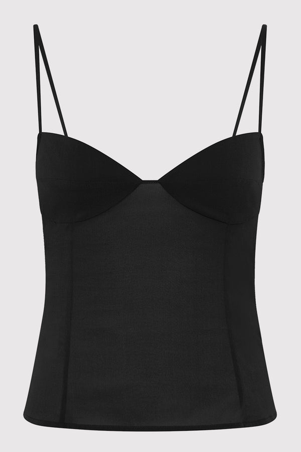 Silk Cami - Black