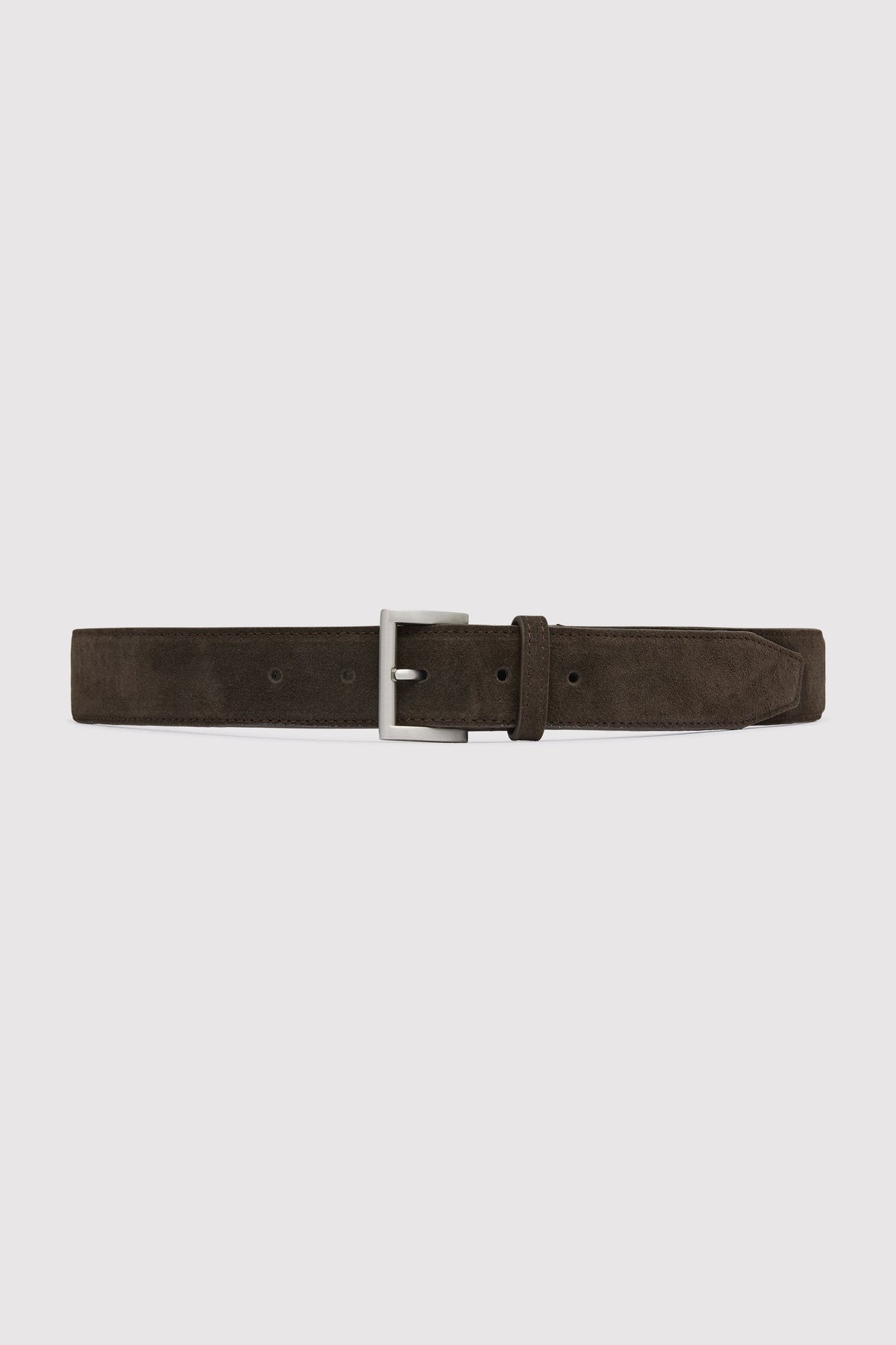 Suede Homme Belt - Coffee