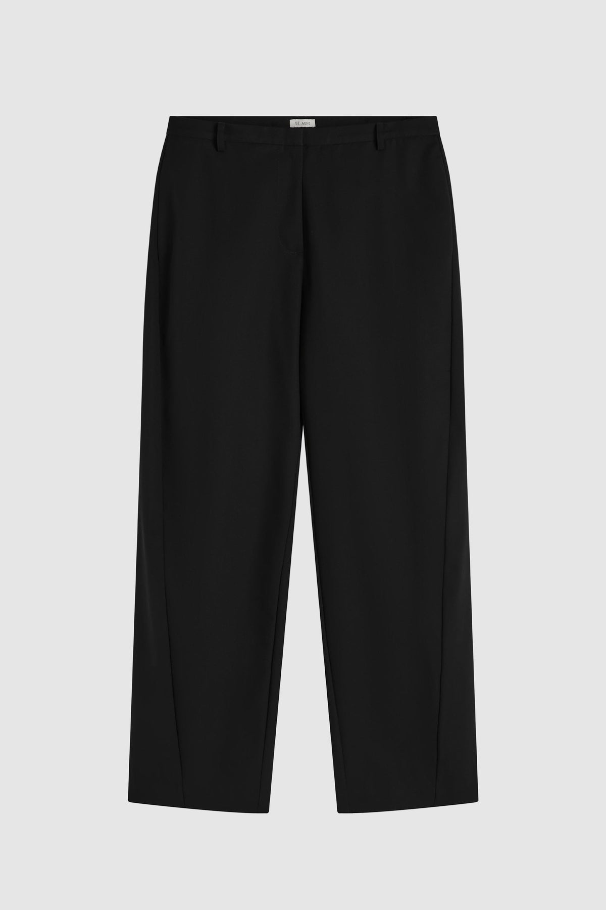 Fine Band Balloon Pants - Black