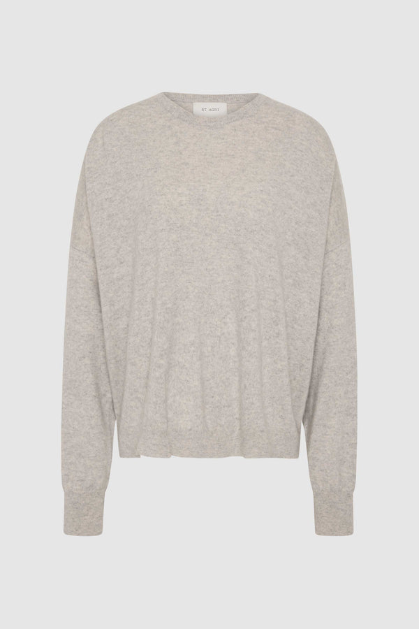 Cashmere Sweater - Grey Marle