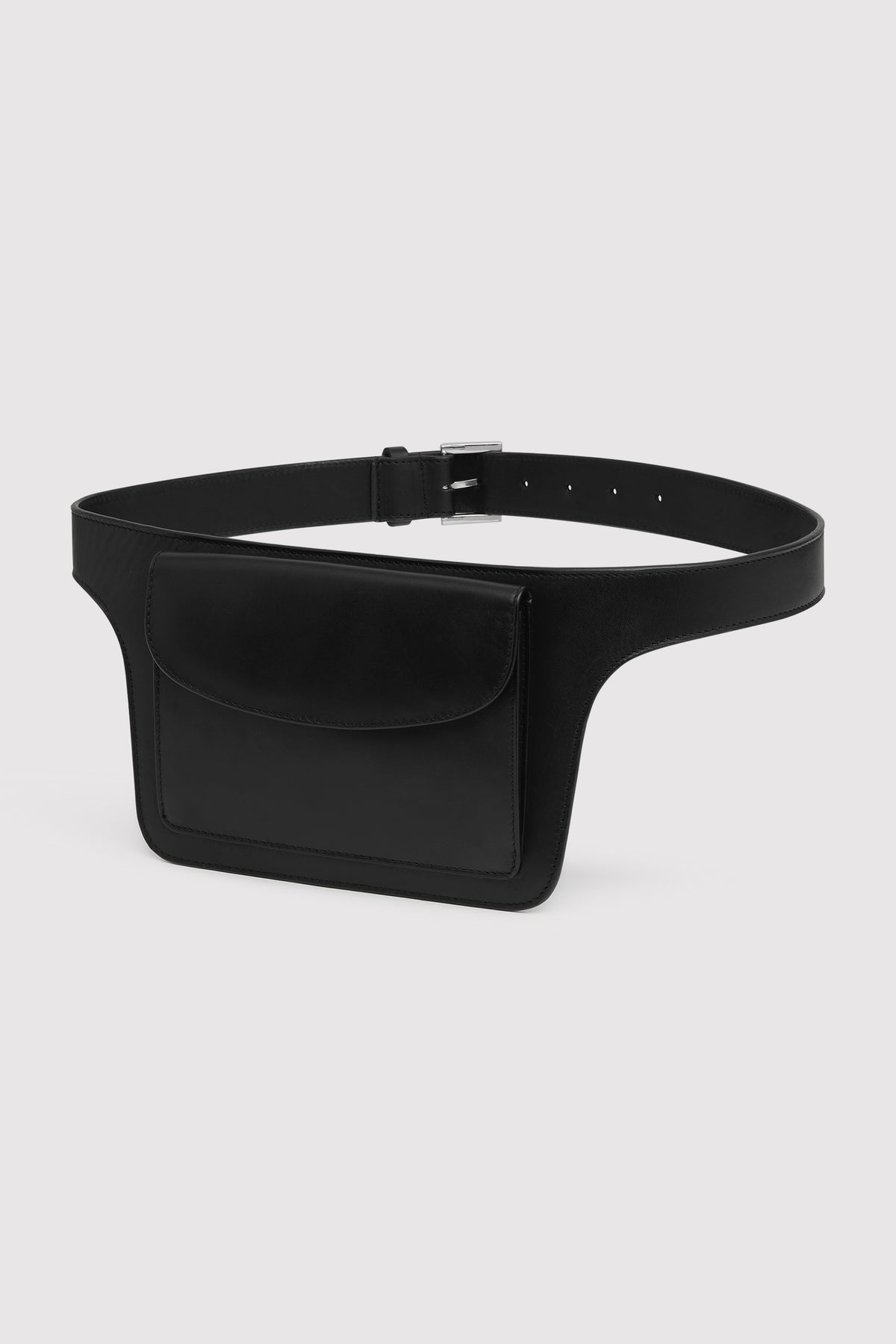 Pocket Detail Belt - Black