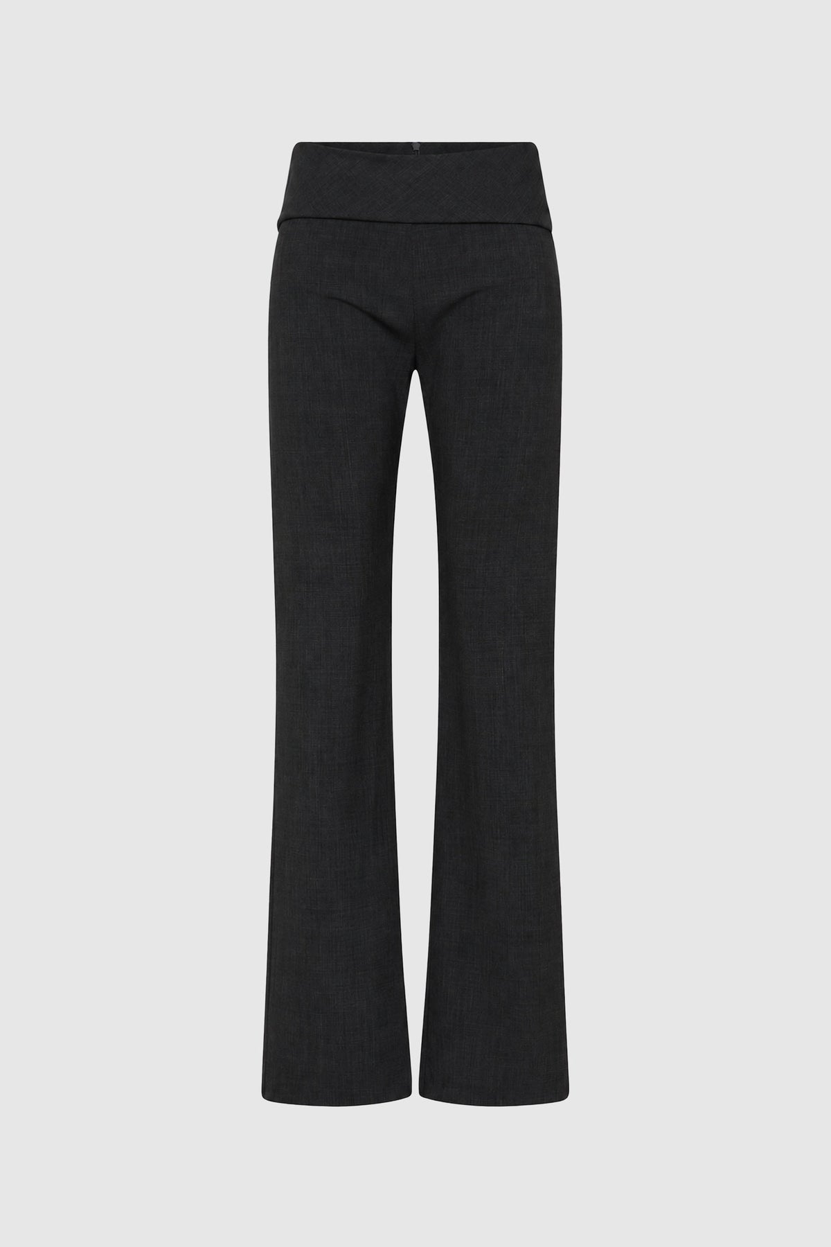 Wool Blend Studio Pants - Dark Graphite