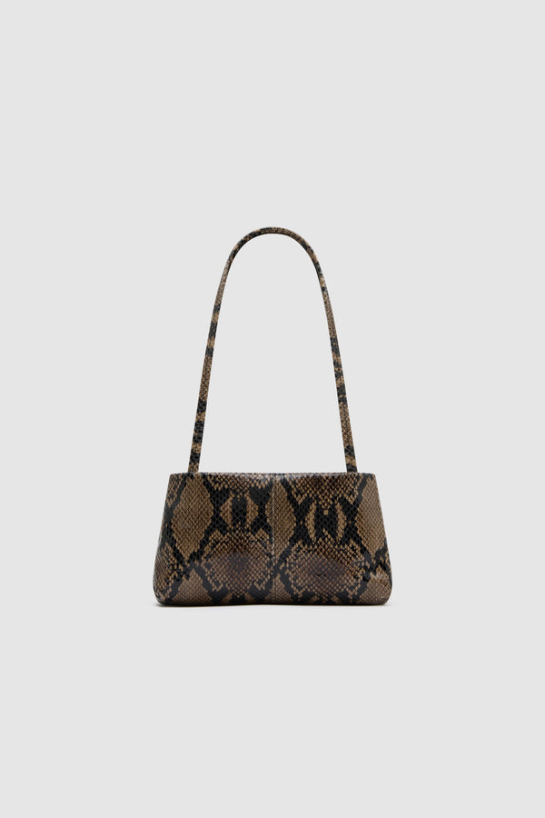 Petit Origami Bag - Python Embossed
