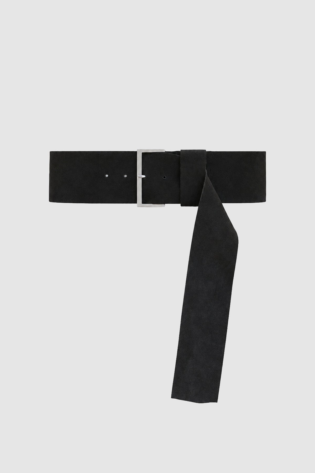 Soft Wide Belt - Coffee Suede - Ghost