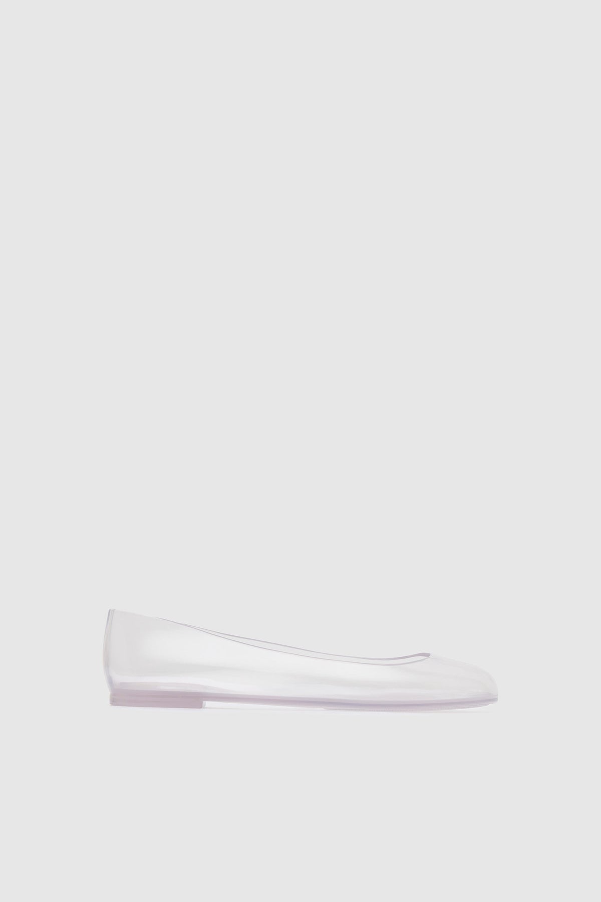 Jelly Ballet Flat - Transparent - Ghost