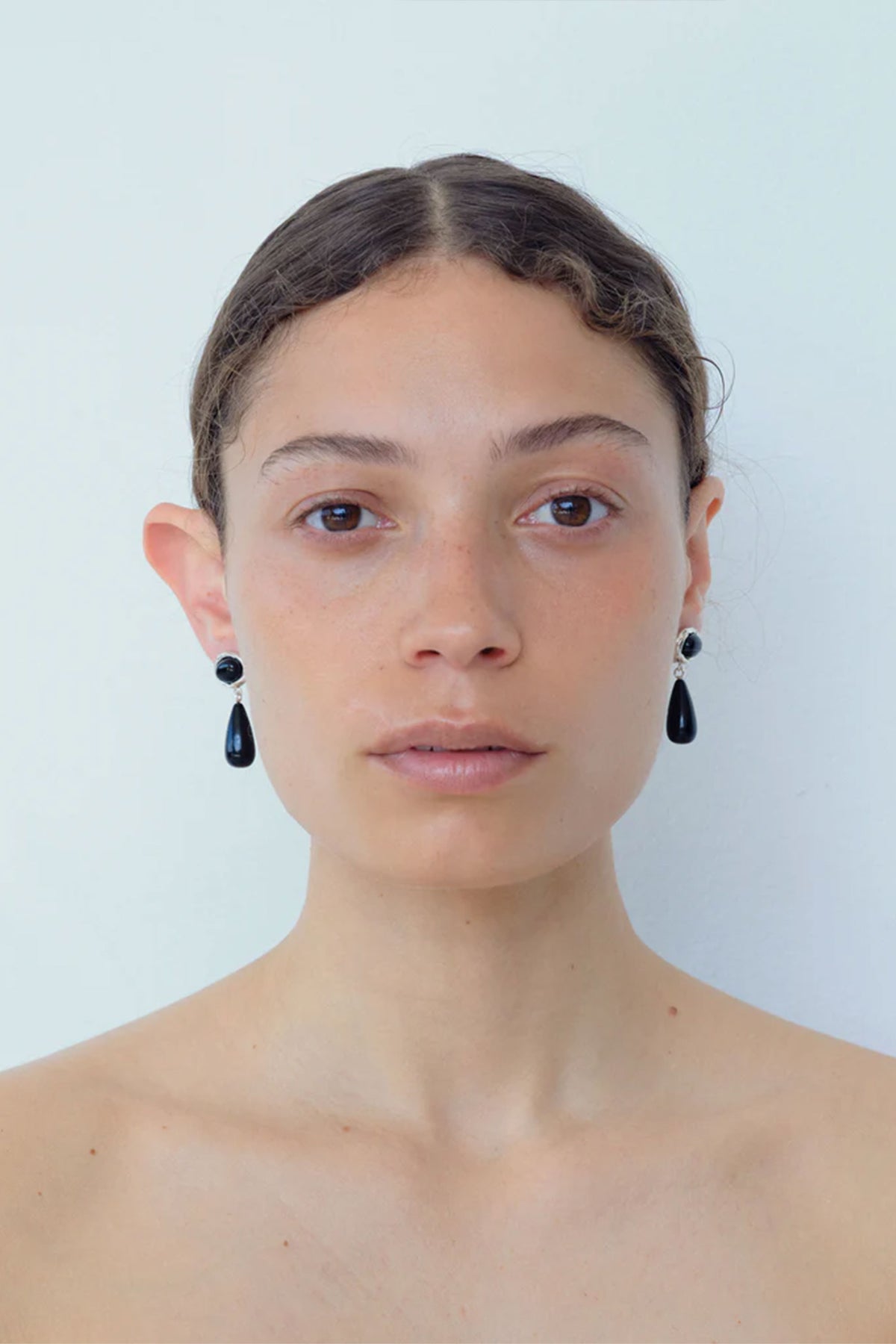 Kamma Earrings by Corali - Onyx