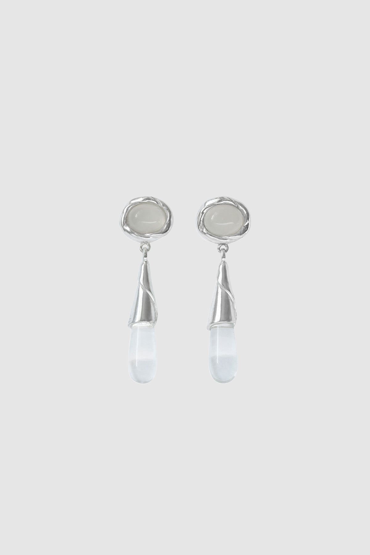 Kamma Earrings by Corali - Crystal