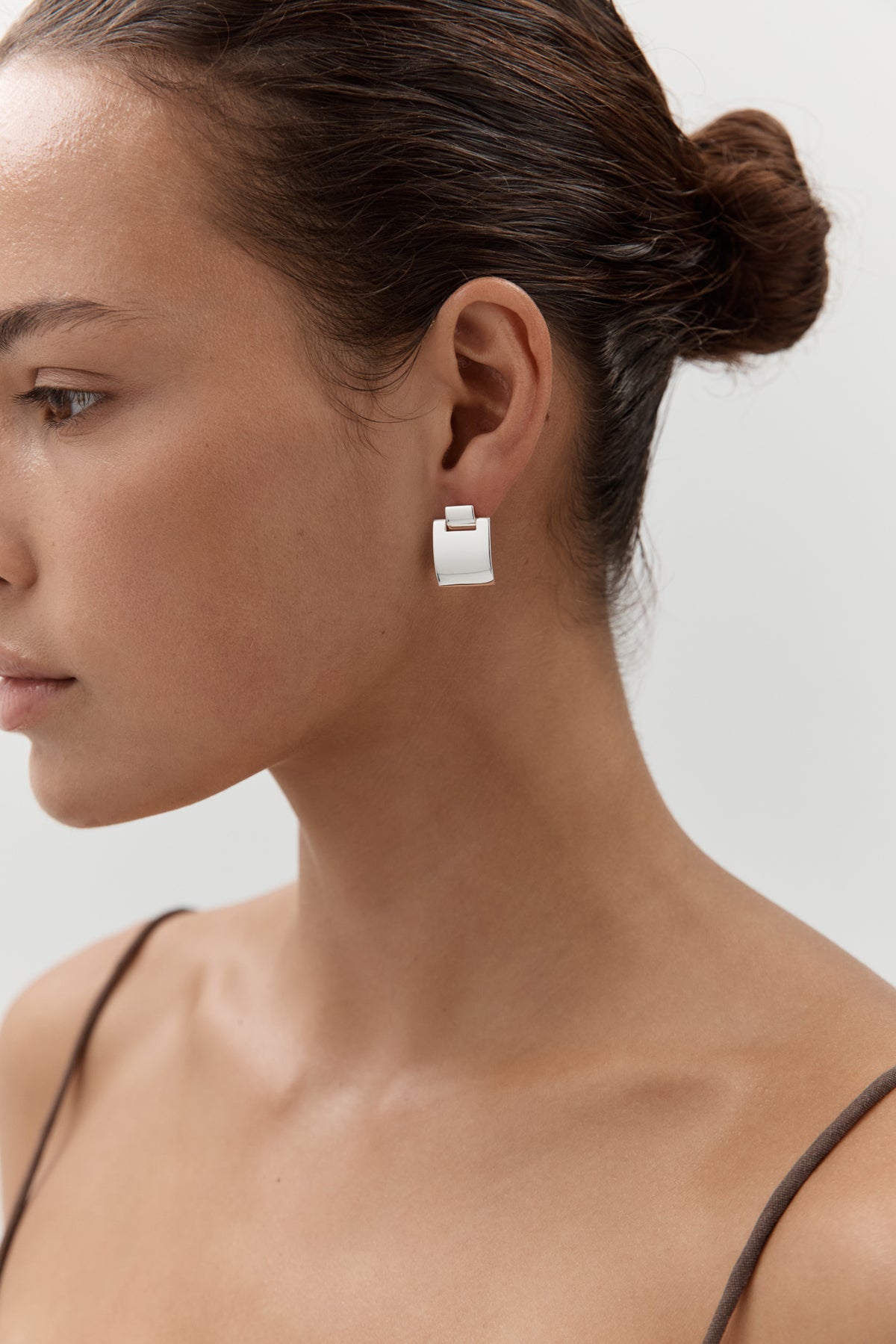 Square Mini Earrings - By Nina Gordon