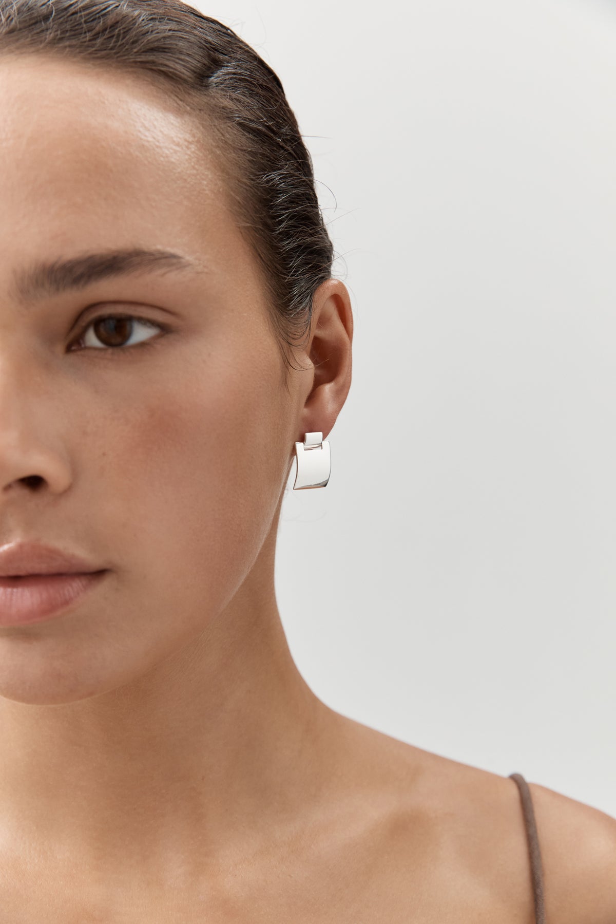 Square Mini Earrings - By Nina Gordon