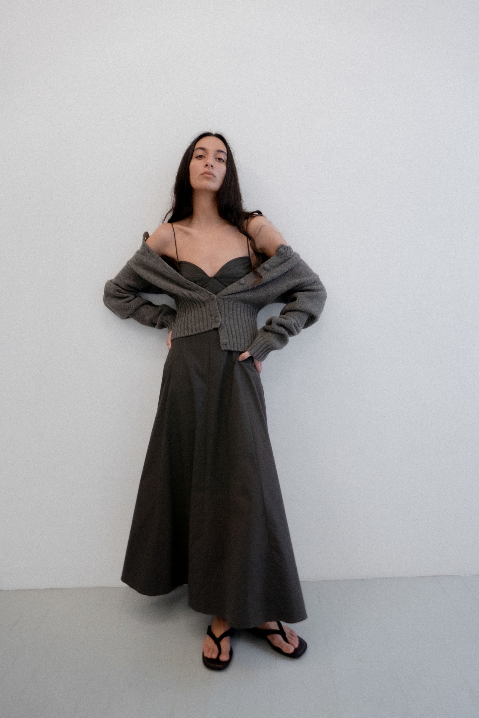 Cami Dress - Wood