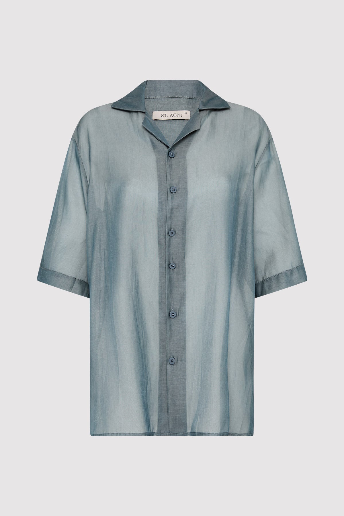 Relaxed Collar Shirt - Slate
