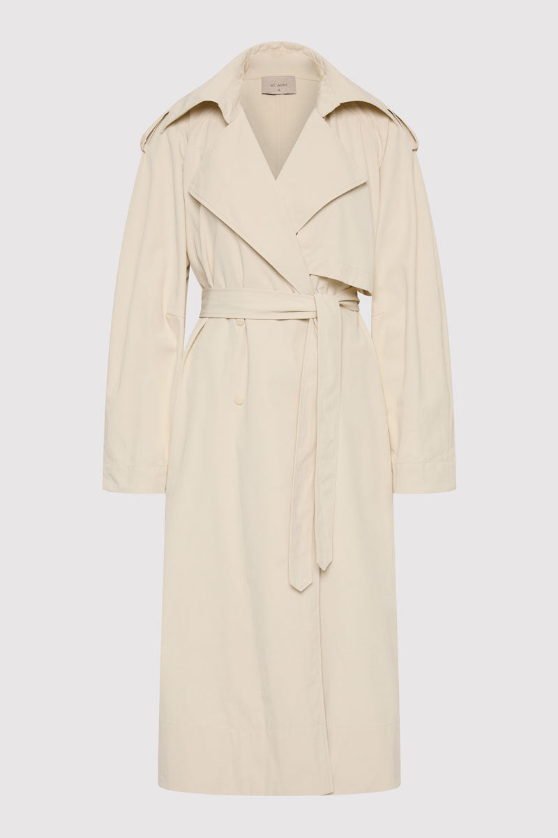 Relaxed Trench - Putty