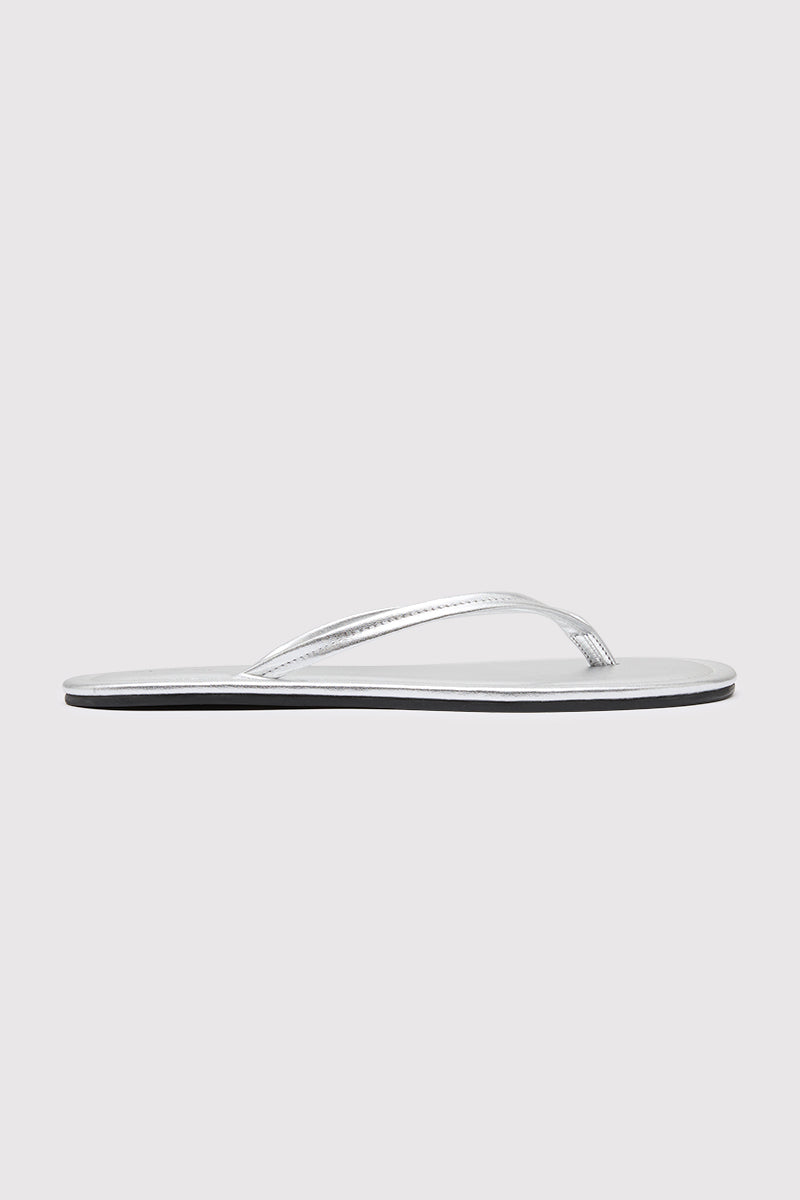 Thong Detail Slide - Silver