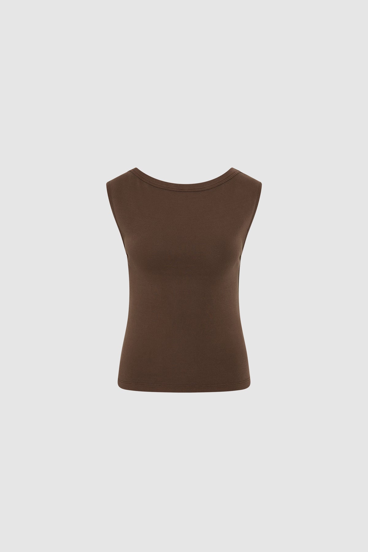 Organic Cotton Ballerina Top - Fudge