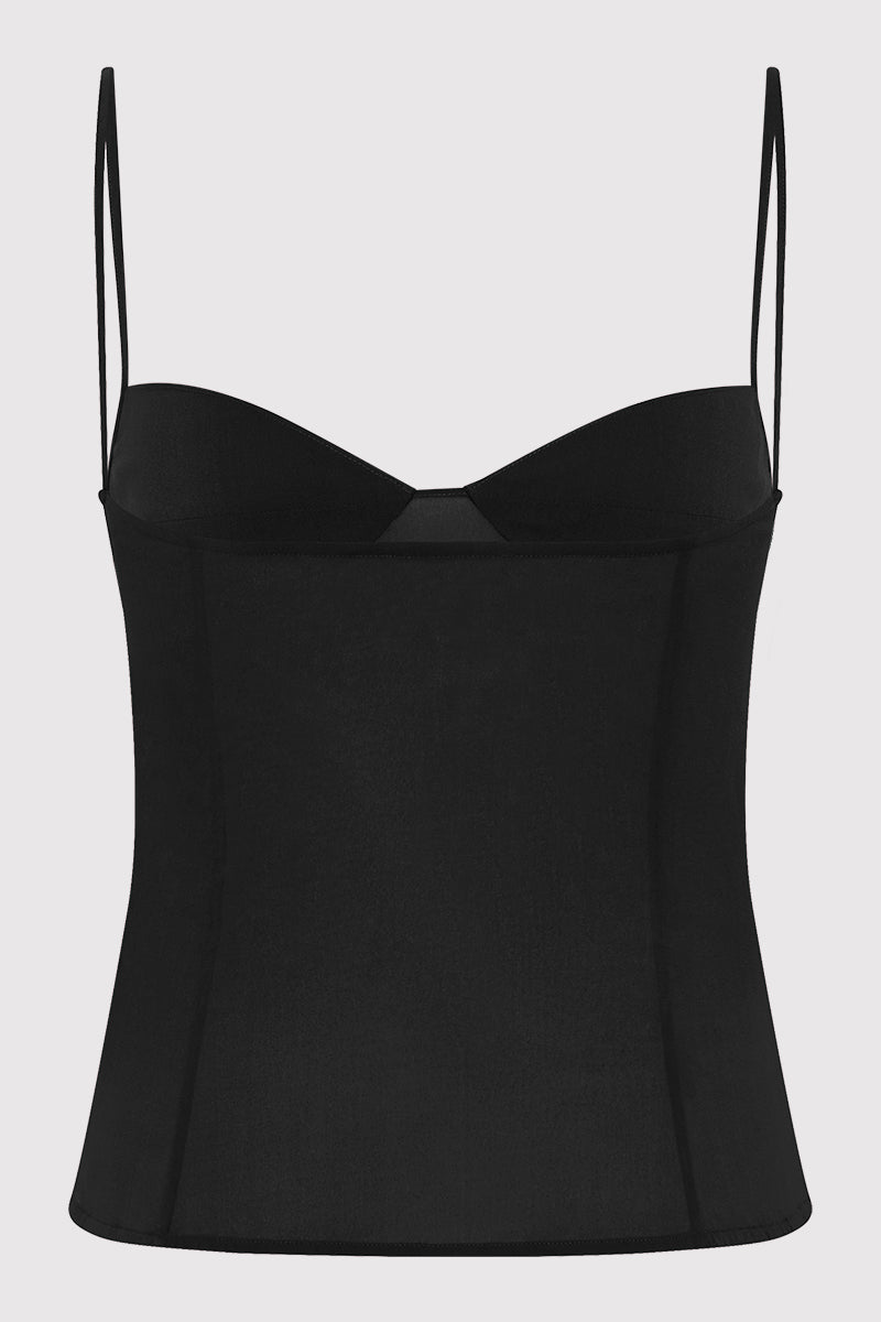 Silk Cami - Black