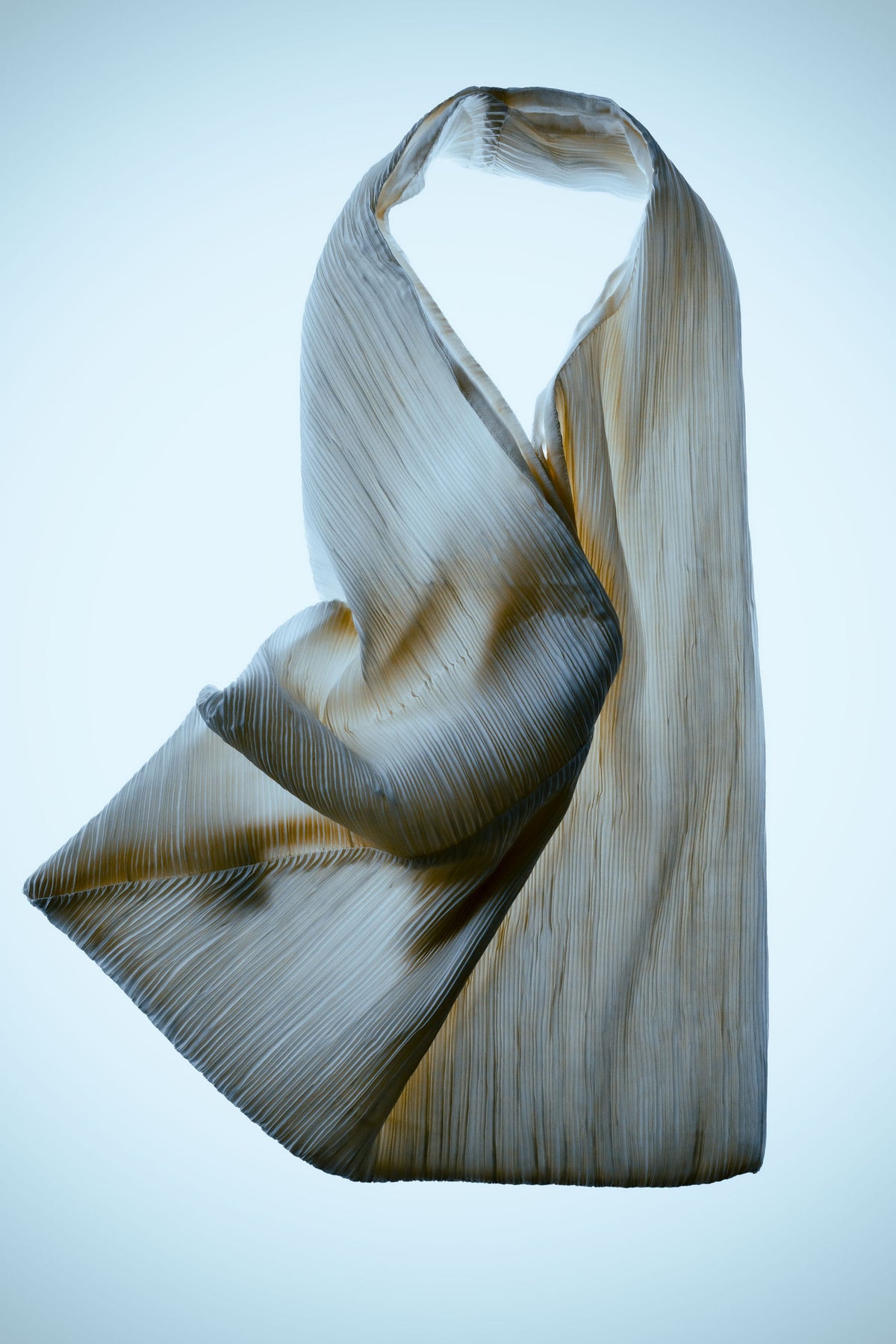 Mini Pleat Bag - Oyster