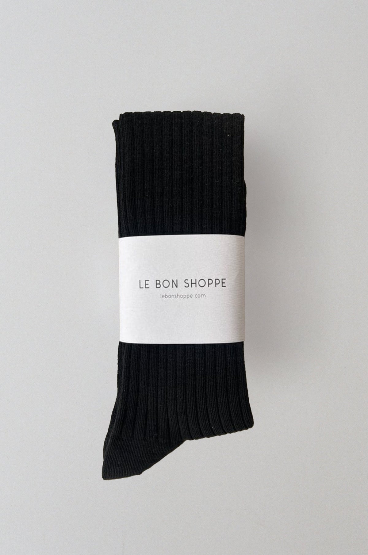Schoolgirl Socks - Black - By Le Bon