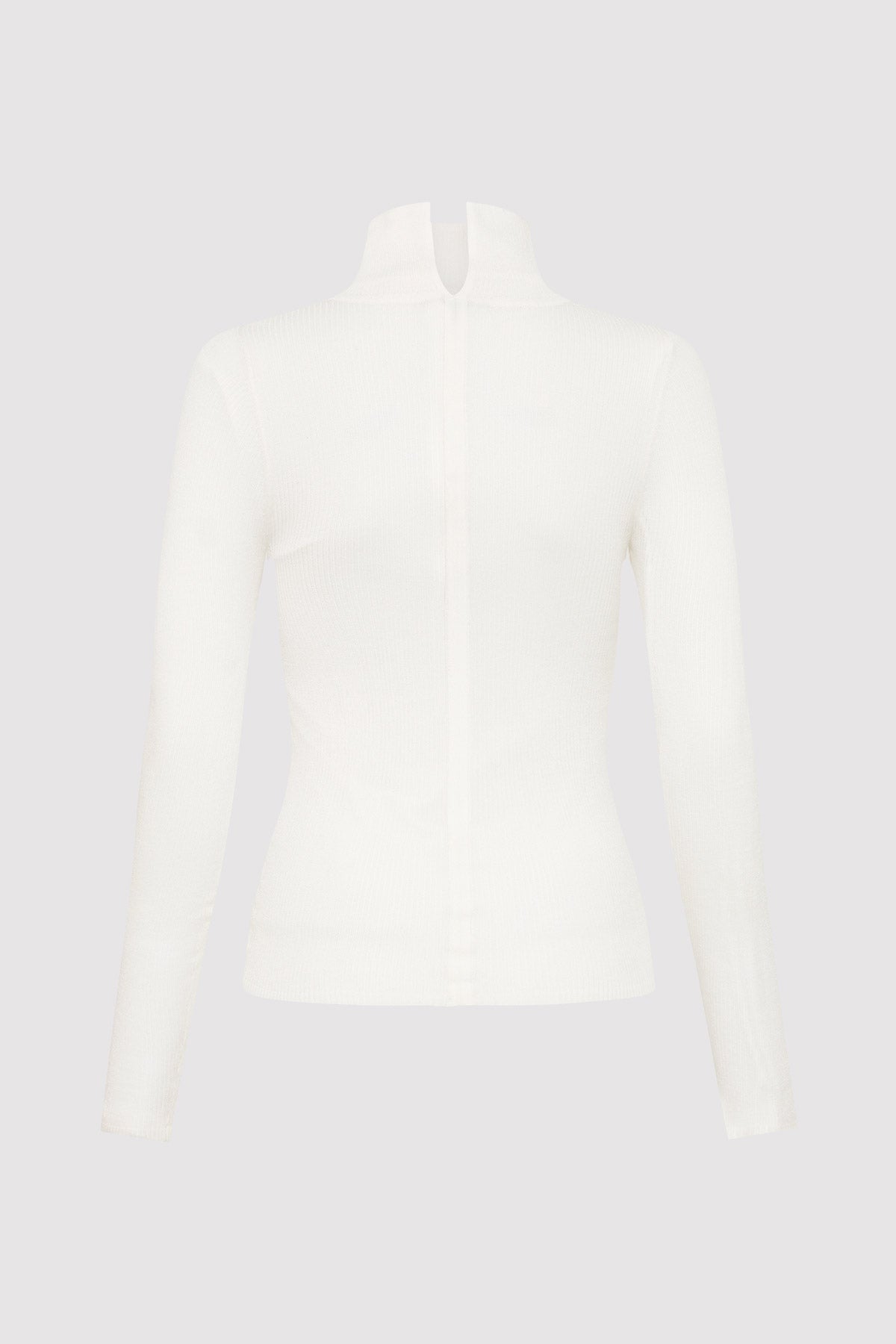 Second Skin Knit Top - White