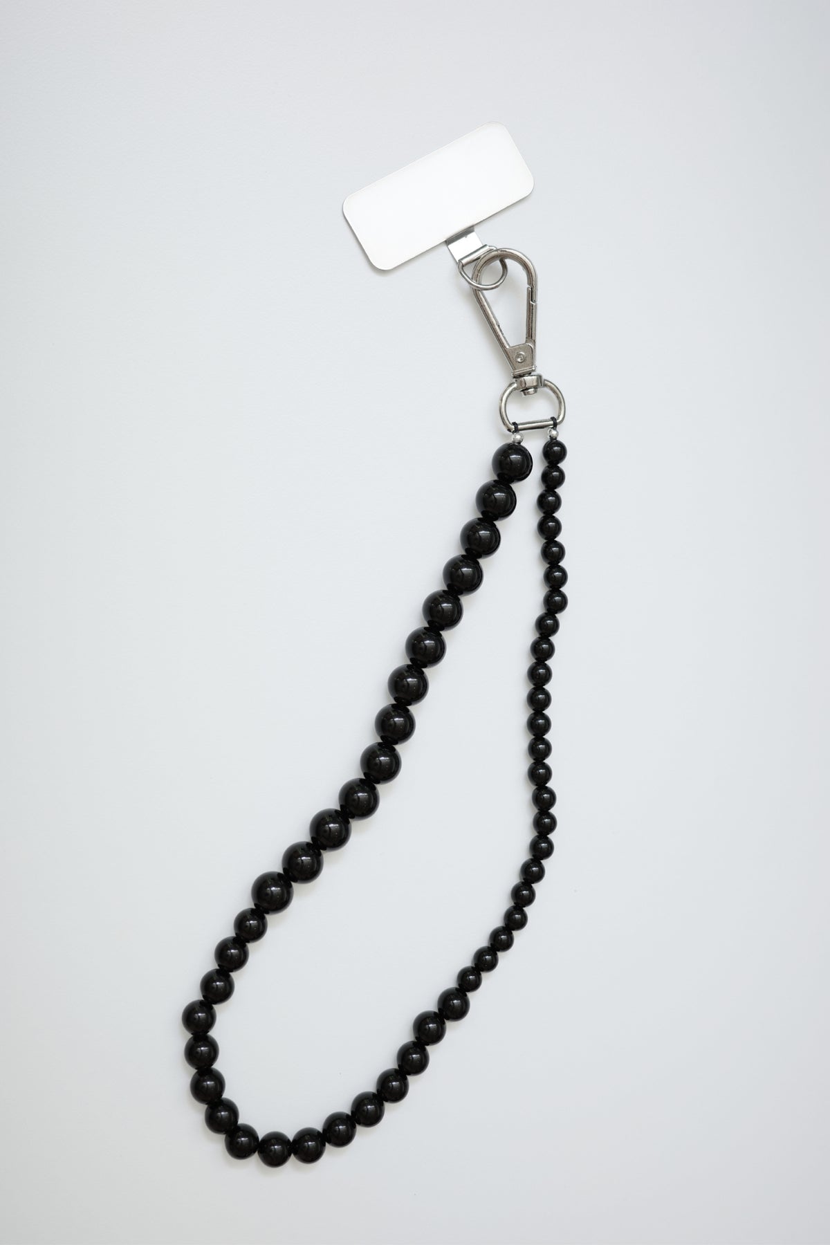 St Agni x Vermeer Celeste Phone Wrist Strap - Black Onyx