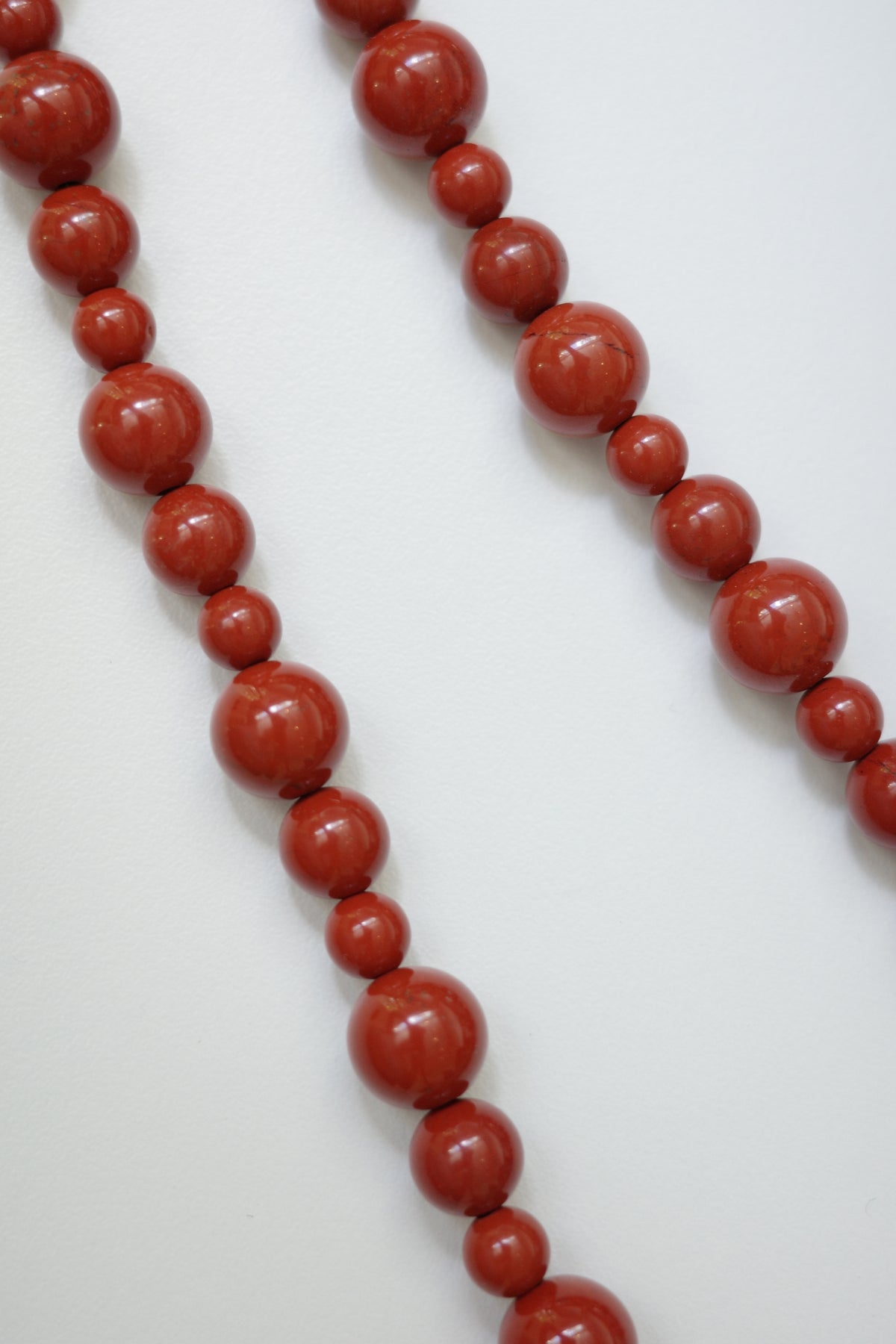 St Agni x Vermeer Odette Phone Wrist Strap - Red Jasper