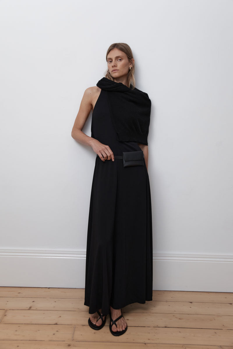St. Agni | Cut Away Maxi Dress - Black St. Agni | Cut Away Maxi Dress - Black