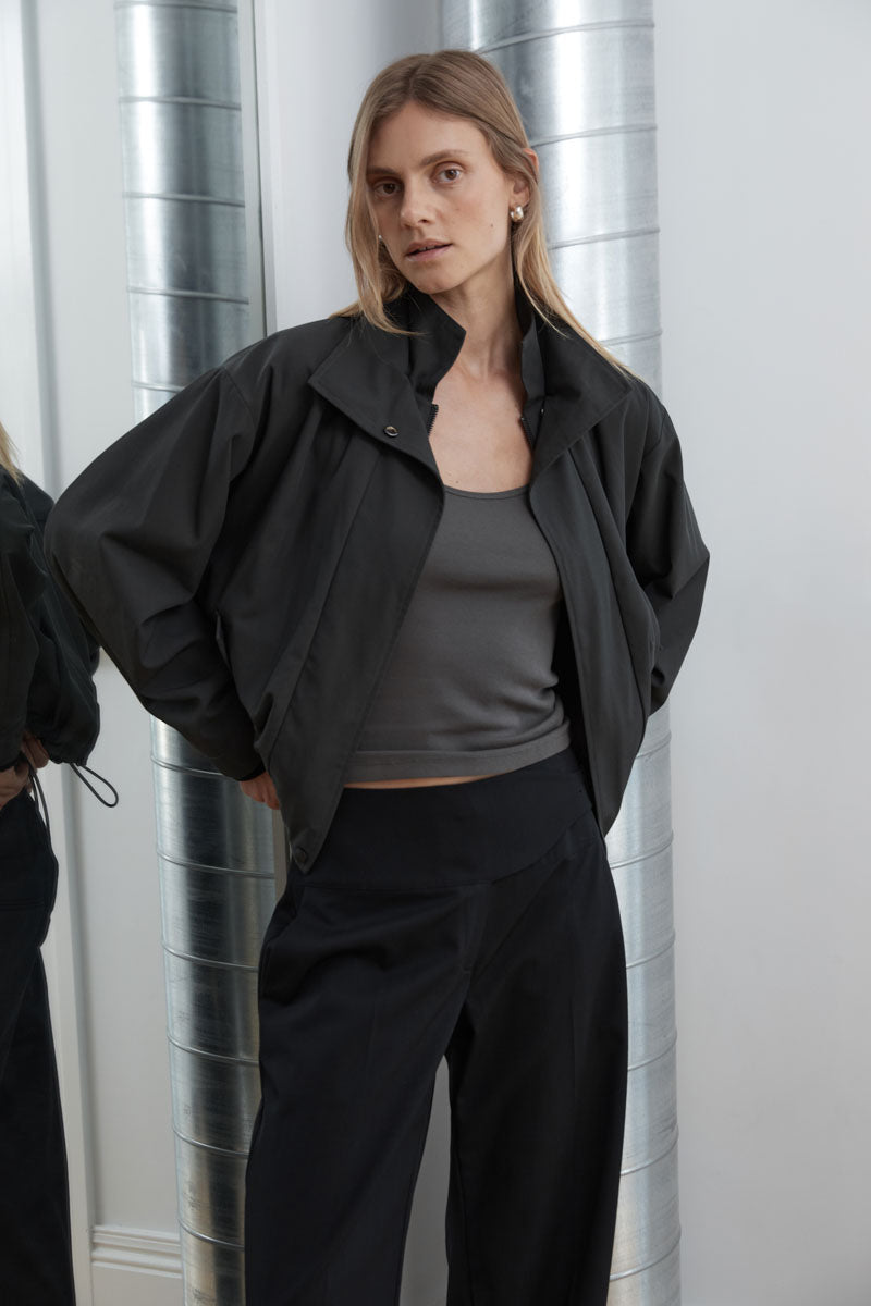 Cummerbund Pants - Black