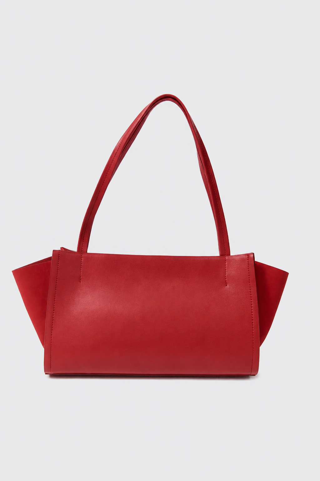 Slim Wonton Tote - Rosso