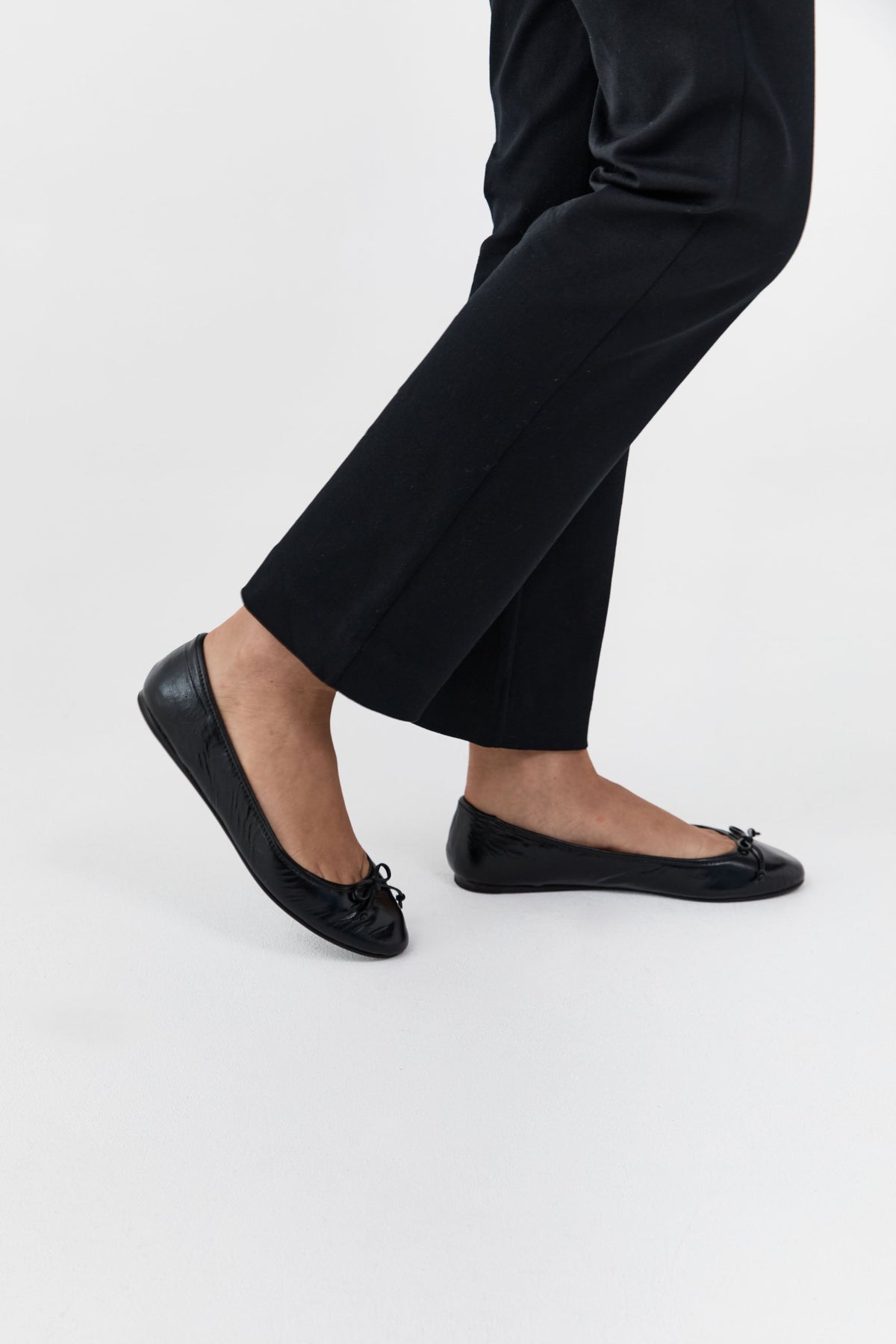 Bow Ballet Flat - Black