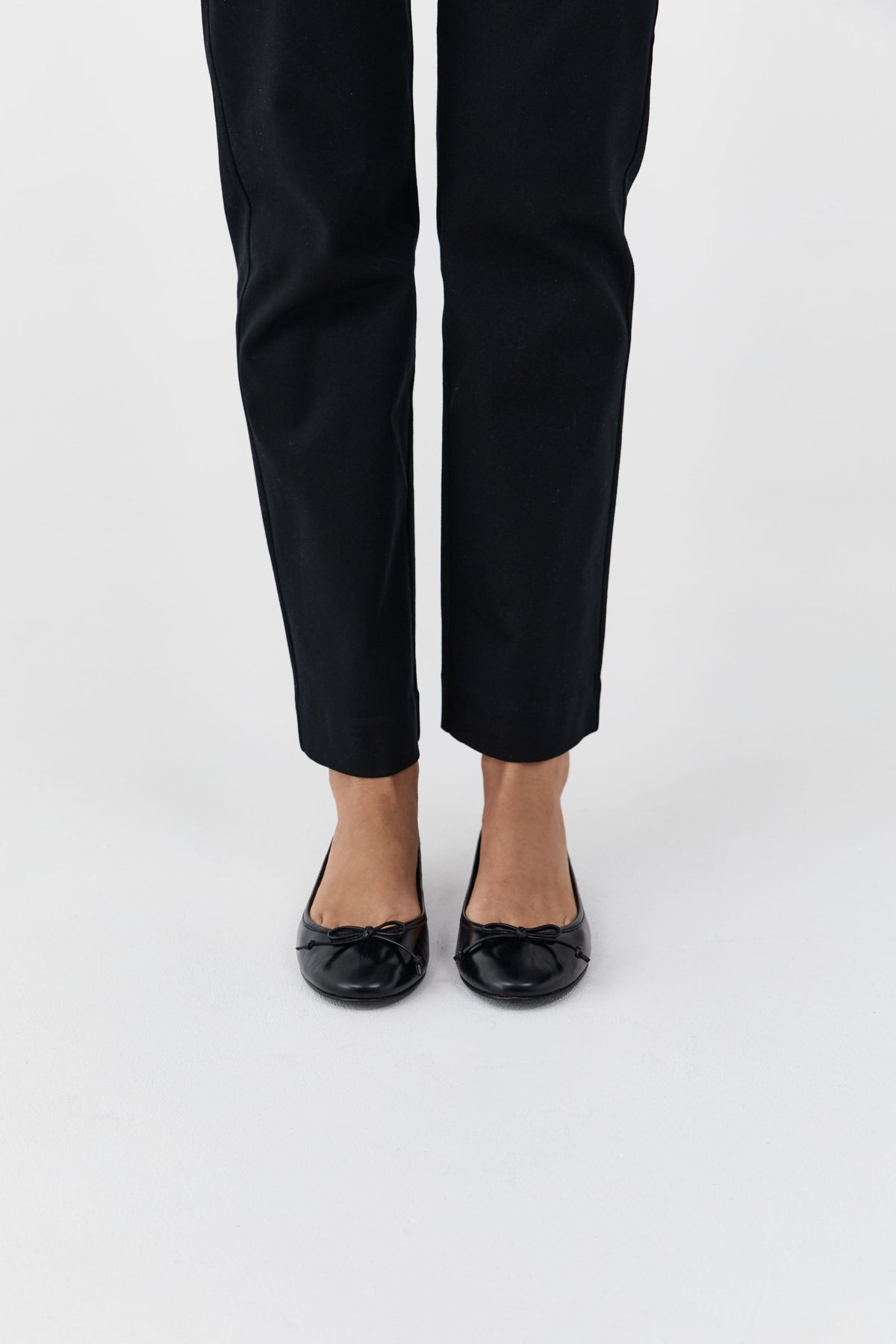 Bow Ballet Flat - Black