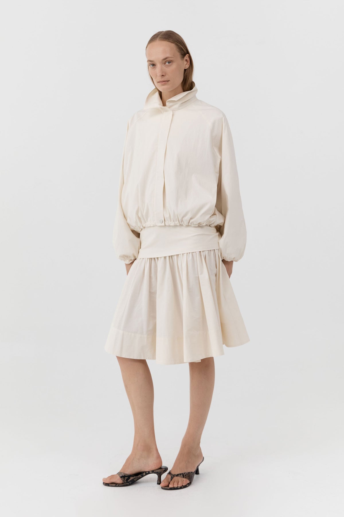 Circle Hem Gathered Skirt - Talco