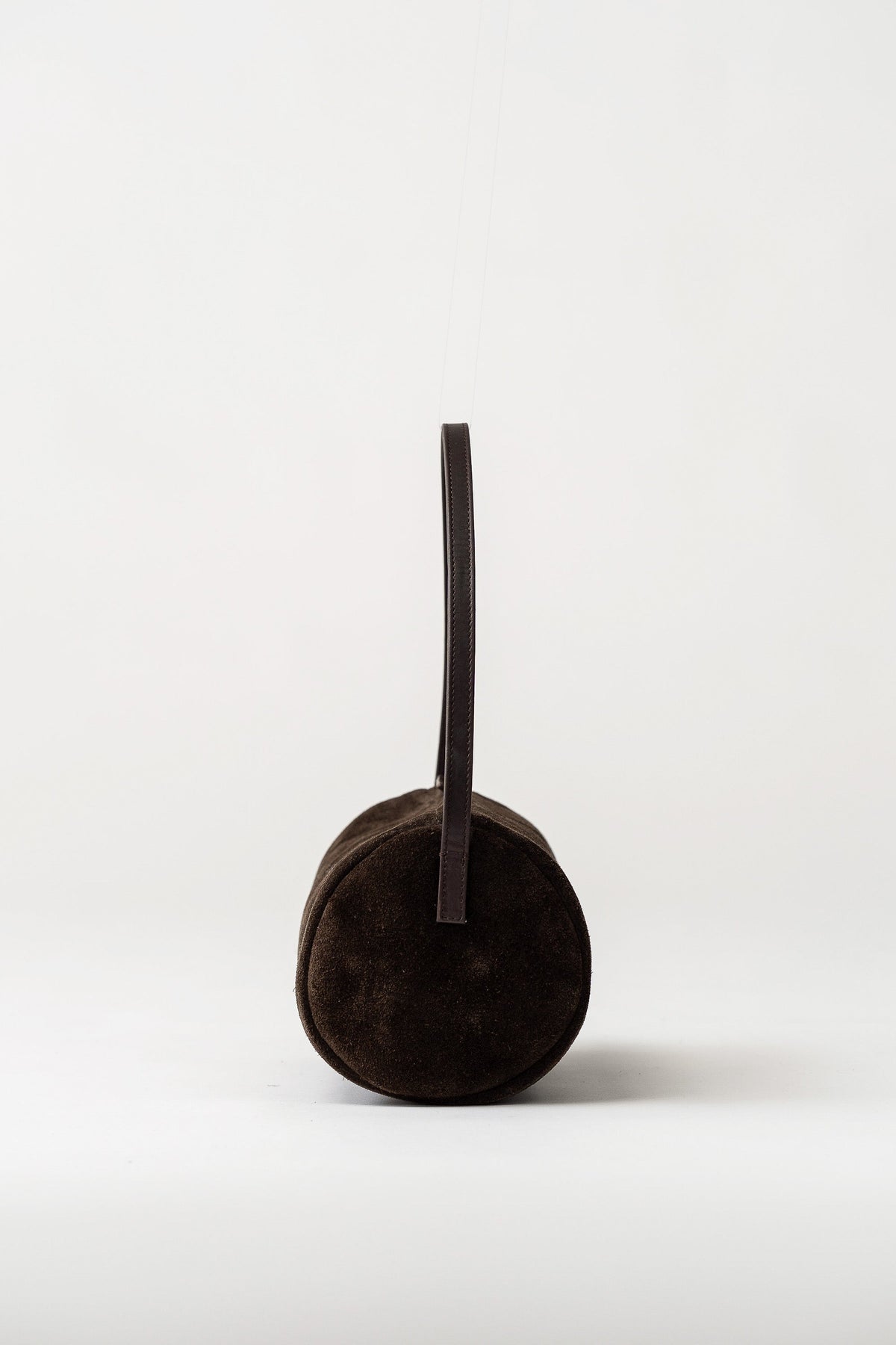 Connolo Shoulder Bag - Coffee Suede
