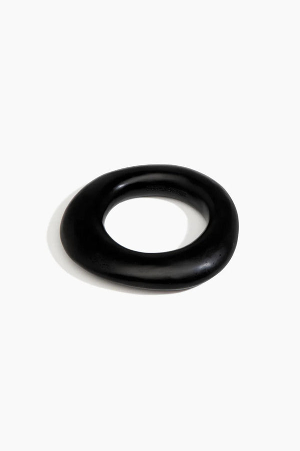Medium Drift Bangle by Dinosaur Designs - Black
